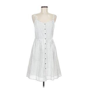Striped Cotton Vacation Tank Dress Size M
